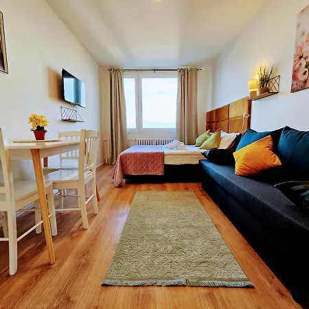 Terrace-view For Business&leisure, Free Parking, Near Metro, Gym Apartment