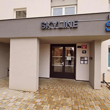 Apartment Terrace-view For Business&leisure, Free Parking, Near Metro, Gym Prag
