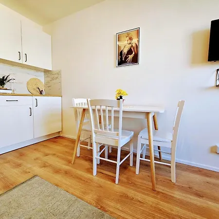 Terrace-view For Business&leisure, Free Parking, Near Metro, Gym Apartment Prag