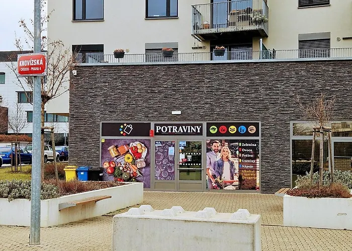 Terrace-view For Business & Leisure, Free Parking, Near Metro, Gym דירה פראג